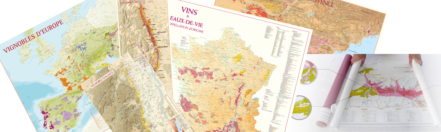 Vinekort- wine maps